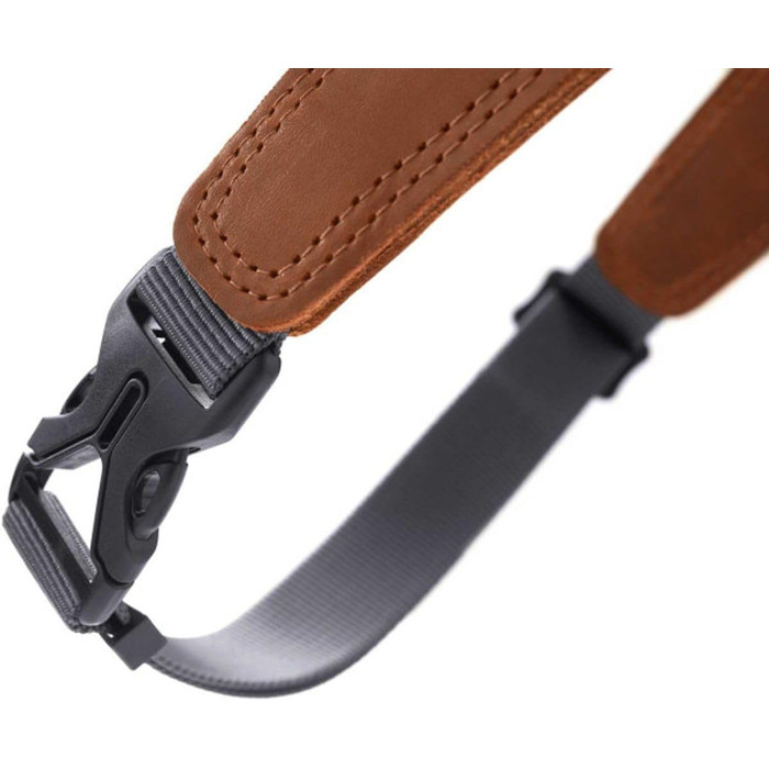 Нашийник для собак HUNTER DIMARO, колір: Cognac, м'яка та міцна шкіра, регульований, для цуценят та собак, розмір S-M