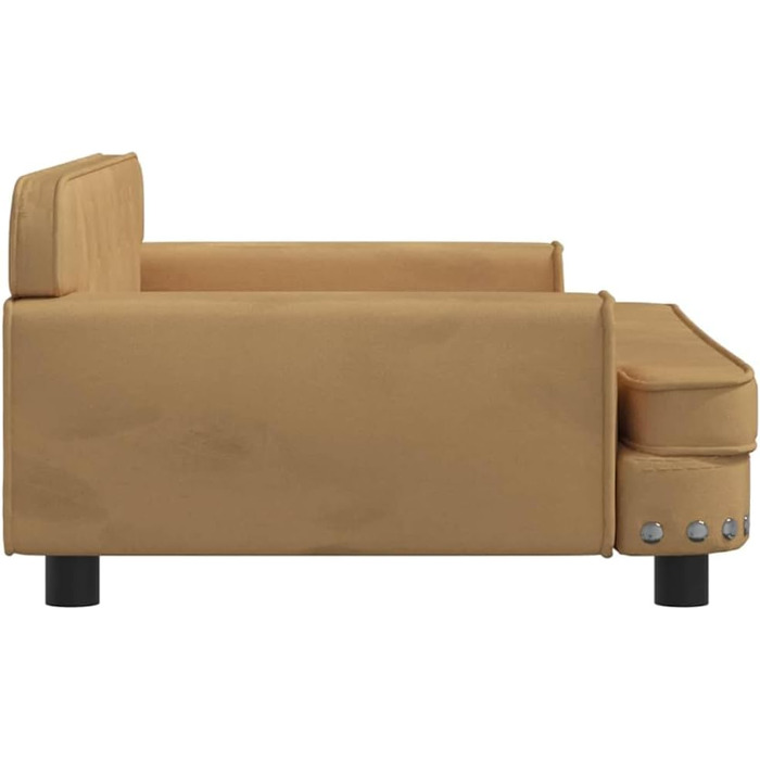 Лягальня для собак VidaXL, 90 x 53 x 30 см, коричнева