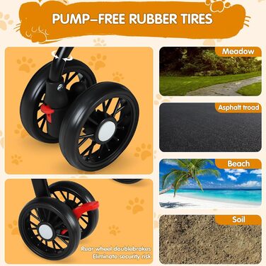 Дитяча та переноска для тварин 4-Rad, складаний, чорний