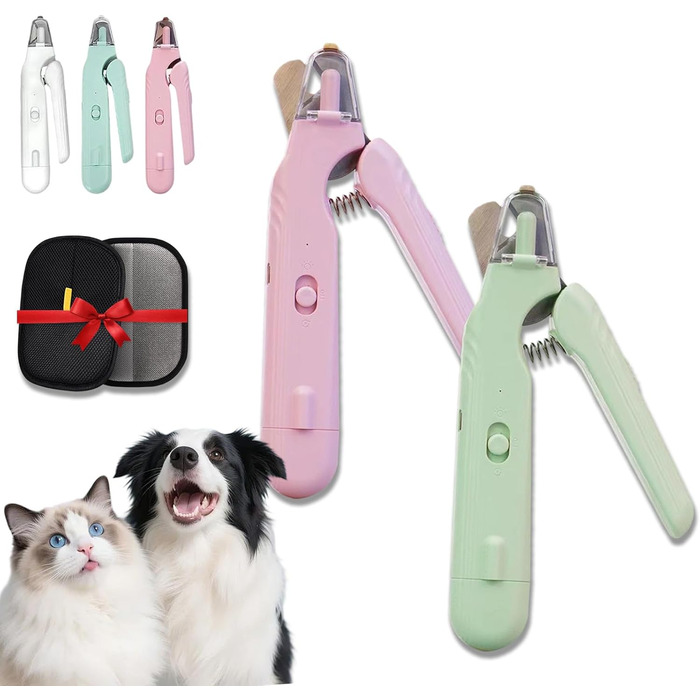 LED-кліпер для собак та котів 2-в-1 LichtSchere Pro: безпечна грумінг-догляд за кігтями з підсвічуванням