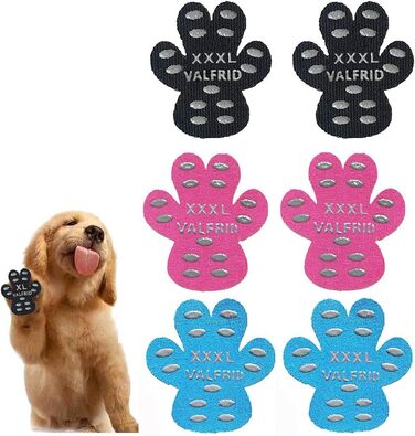 Захист лап для собак Anti-Rutsch: 40 шт. Силіконові наклейки проти ковзання для собак XXL (48 шт. Multicolor, XXXL-7.8*8.6cm, 36kg+)