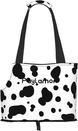 Транспортна сумка-переноска для котів та собак, складна, для подорожей (з принтом 'Корова')