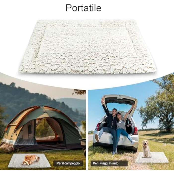 Крісло-ліжко для собак середніх порід, 94x61x6 см, хакі. М'яке, з коротким ворсом, з неслизьким дном, в мармуровому стилі