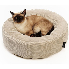 LucyBalu® Квіткове ліжко для котів - м'яке, зручне, миється | Ліжко-гніздо для котів | Сонячне ліжко для котів | Ліжко для котів з корду