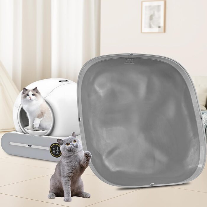 Електричний килимок для котячого туалету XQDKoon, силіконовий, вологостійкий, заміна для самоочисного дна котячого туалету