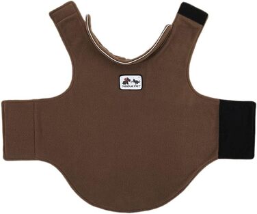 Зимовий пуловер для собак Polar Fleece, теплий, бавовняний, для собак (L, Коричневий)