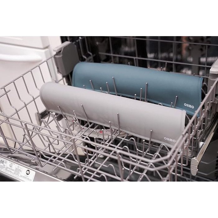 Підкладка під миску для собак та котів OHMO, силіконова, неслизька, вологостійка, 46x25 см, світло-зелена