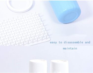 Автоматична мийка для лап домашніх тварин AXTMR з масажем, силікон, для собак та котів, Blue 150 мл