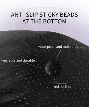 Кругле плюшеве ліжко для домашніх тварин у формі пончика, 50 см, бежеве. Підходить для собак та котів. Вологостійке дно.