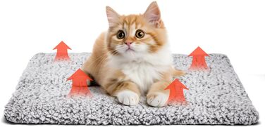 Самогріюча ковдра для котів та собак Nobleza, 50 x 70 см, тепла підстилка, миюча термоковдра