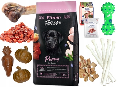 Сухий корм для цуценят Fitmin Dog For Life Puppy, 12 кг