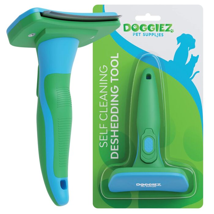 Бурштук для собак та котів: видалення підшерстя, видалення бруду та шерсті. Великий інструмент для догляду за тваринами