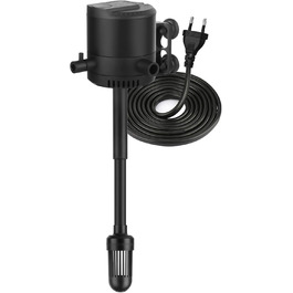 Акваріумний фільтр ITIY, безшумний, 25W, 2000L/H, з втяжним соском, для акваріумів 300-500L