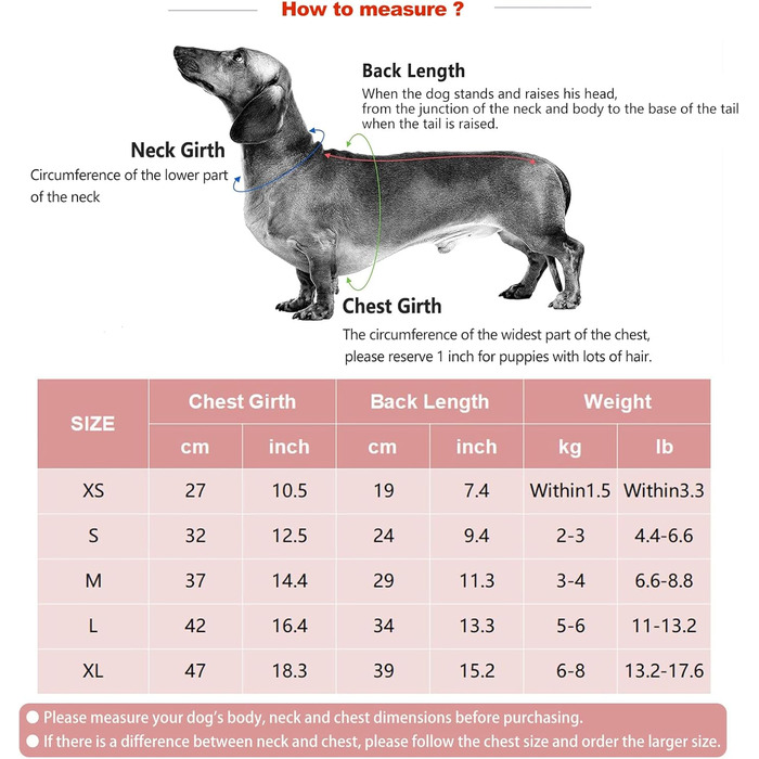 Світшот-куртка для собак Дакль, бавовняний пуловер, комбінезон для мініатюрних даклів, піжама, одяг для тварин з двома ніжками, з довгими рукавами, еластичний, м'який, зручний, рожева футболка для домашніх тварин S
