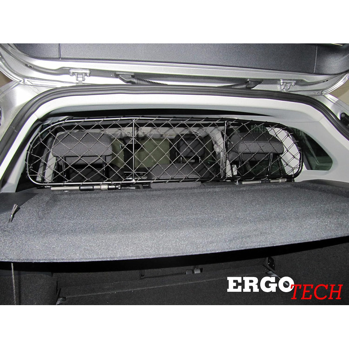 Сітка розділювач для Volkswagen Tiguan (2016-2024) ERGOTECH RDA65-S8 - для собак та багажу