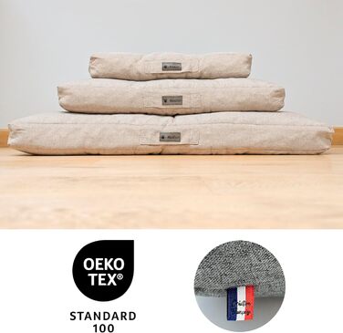 Ортопедична подушка для собак та котів, з меморі-піни, невелика, водовідштовхувальна, для суглобів, не деформується, бежева