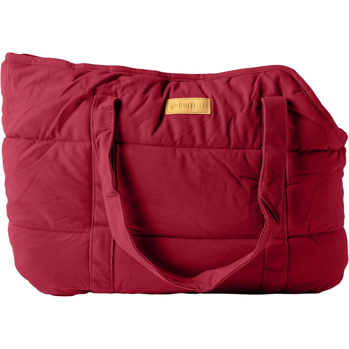 NoblePup Сумка-переноска для тварин, м'яка, плюшева, з надійним кріпленням ремінця, легка, для маленьких собак та цуценят, кремового кольору (Rot/Ausflug, однотонна (Getaway Solids))