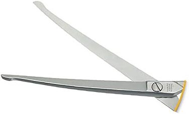 Професійна ножиця для собак Solingen, 16,5 см, вигнута, з нержавіючої сталі, без гачка