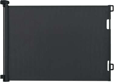 Захист для сходів Hawthyhome: розтяжний захист для дітей та домашніх тварин, 0-140 см, чорний