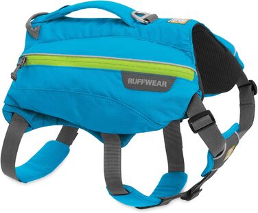 Рюкзак для собак Ruffwear Trinkrucksack, 600 мл, малі породи, регульований, блакитний (Singletrak Pack S)