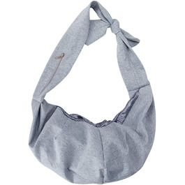 Сумка-переноска на плече для котів та собак FUNAT, дорожня сумка для собак, ідеальна для маленьких котів та собак (сіра)