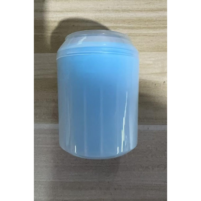 Очисник для лап собак, силіконовий, портативний, знімний, з мікрофібровим рушником, блакитний