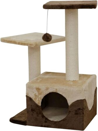 Дряпка для котів Kerbl Jade Pro, 96 см, коричневий/бежевий (Розмір 2)