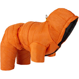 Теплий зимовий одяг для собак: бавовняна куртка, тепла жилетка, захист від вітру, для активного відпочинку, розмір Medium