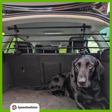 Сітка для собак Speedwellstar - бар'єр у багажник авто, універсальна, металева, для безпечних подорожей