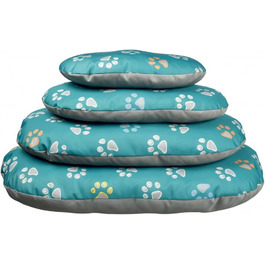 Подушка для домашніх тварин Trixie Jimmy, 80 x 50 см, блакитний/сірий