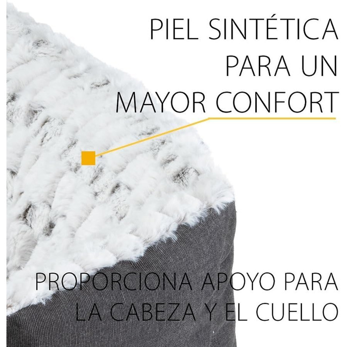 М'яке ліжко для собак та котів Ferplast - зручне та миється. Розміри: 91x72x19 см та 48x37x16 см