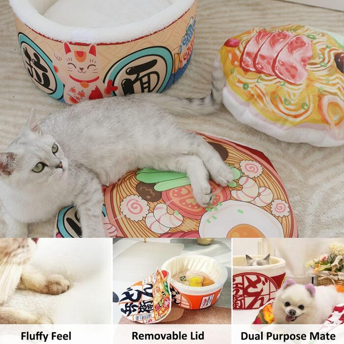 Кігтеточка-будиночок для котів Ramen M: затишне ліжко-будиночок для кошенят та дорослих котів