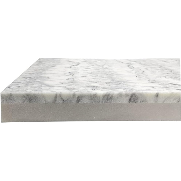 Лежанка для собак з Memory Foam, водонепроникний вкладиш, знімна наволочка - 2 розміри, 12 кольорів, чорний Canvas (середній, 34'X27'X3')