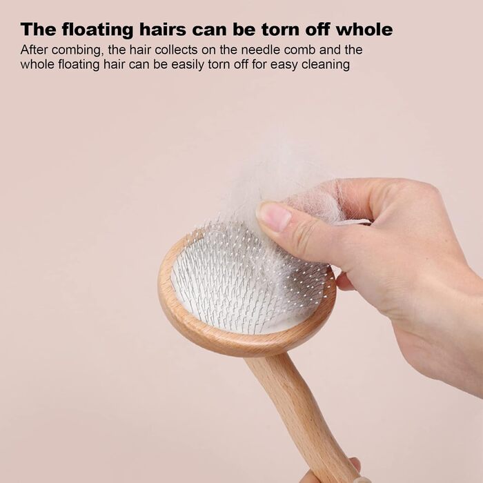 Щітка для тварин CEIEVER: видалення ворсу, підходить для довгої та короткої шерсті, швидке видалення линяючої шерсті та ковтунів