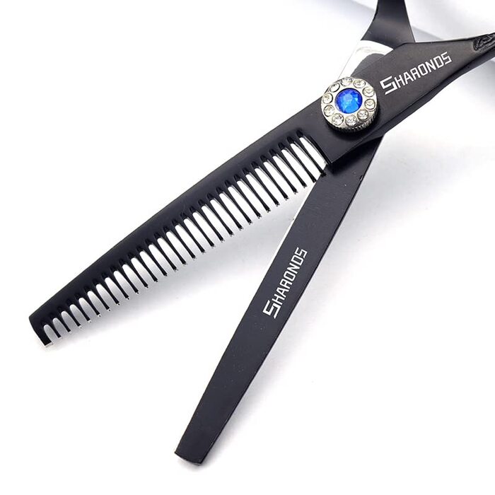 Професійні перукарські ножиці для стрижки лівші, 6 дюймів, 440C, набір 3 шт. (розсіювачі)