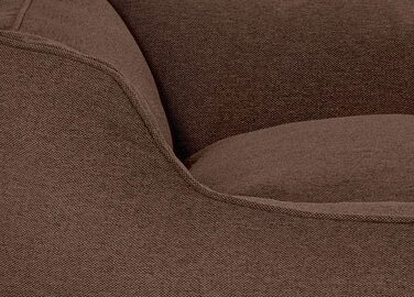 Крісло-ліжко для собак Crispino з велюру, ручної роботи, розмір M-L, 85 x 63 см. Знімний чохол, легко мити. Підходить для великих, середніх та маленьких собак (Колір: Коричневий, Розміри: 85 x 63 x 23 см)