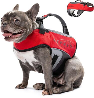 Оптимізована жилет для собак Osprey - жилет для плавання з ручкою, світловідбиваючі смуги, для собак маленьких, середніх та великих розмірів