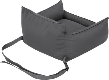 Крісло-ліжко для собак та котів, 57x55x30 см, графіт