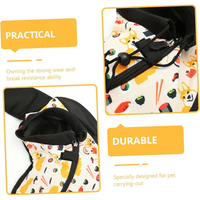 Транспортна сумка для собак та котів Housoutil, 44x26x2 см, зелена