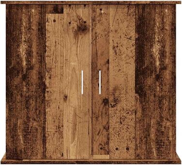 Підставка для акваріума VidaXL з імітацією старого дерева, 81x36x73 см, ДСП