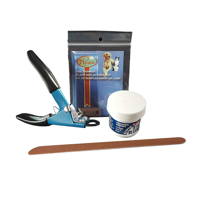 Resco Deluxe: професійний обрізач нігтів для собак, Made in USA, великий, жовтий (Regular Kit)