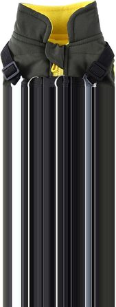 Зимовий теплий жилет для собак, водонепроникний, з блискавкою, для цуценят та собак різних розмірів (зелений, L)