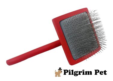 Професійна щітка-гребінець Pilgrim Pet для собак, велика, для видалення пуху та розчісування