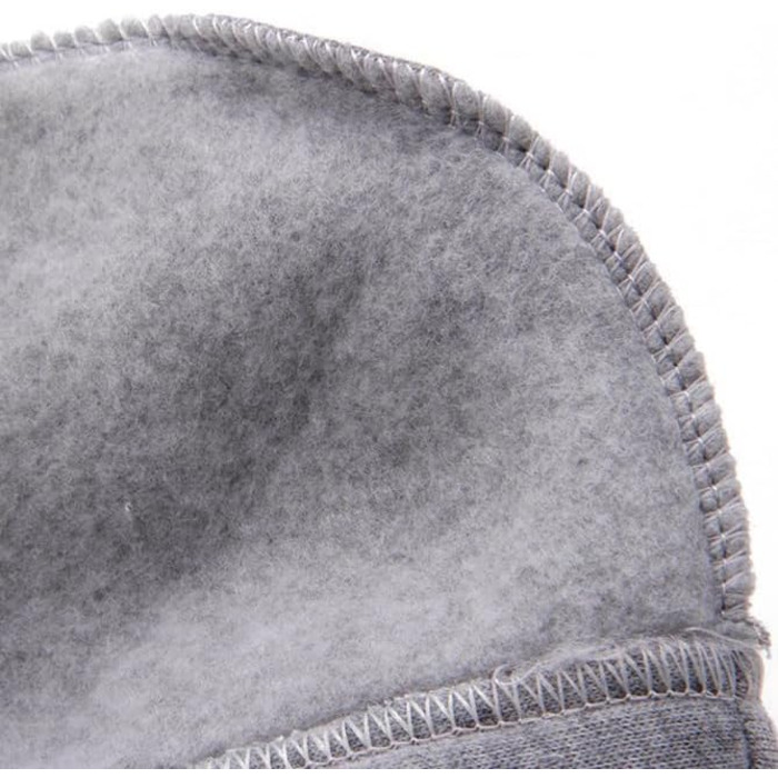 Світшот Izefia для собак Security Rdc: теплий пуловер з бавовни для маленьких та середніх собак, сірий, 4XL (обхват грудей 82 см)