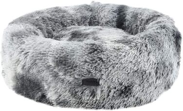 Кругле ліжко для котів Nobby CODA сірого кольору, діаметр 60 см, висота 23 см