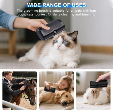 Набір гребінців для собак та котів Fur Wonder: 3 шт. для видалення шерсті та підшерстка