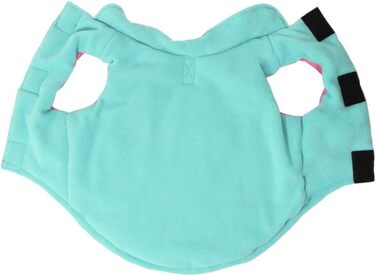 Тепла жилетка Gooby для собак маленьких порід, флісова підкладка, рожева, розмір L