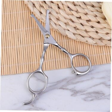 Ножиці для грумінгу тварин з нержавіючої сталі: ергономічні ножиці з безпечними закругленими кінцями для собак та котів