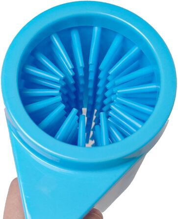 Миска для миття лап собак, силіконовий очищувач лап для домашніх тварин, інструмент для догляду за лапами собак та котів, компактний очищувач лап для подорожей, велика миска для лап