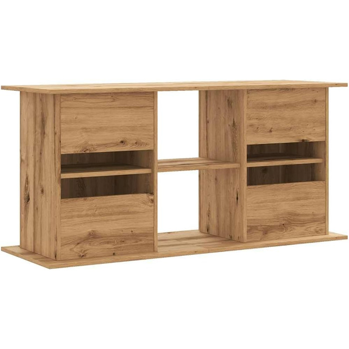 vidaXL Акваріумна тумба з ДСП, 121x41x58 см, під старе дерево
